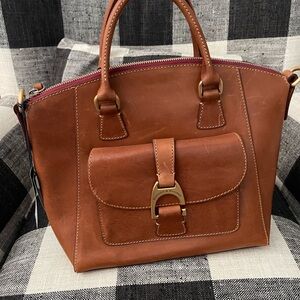 Dooney and Bourke Naomi Satchel in Natural NWT